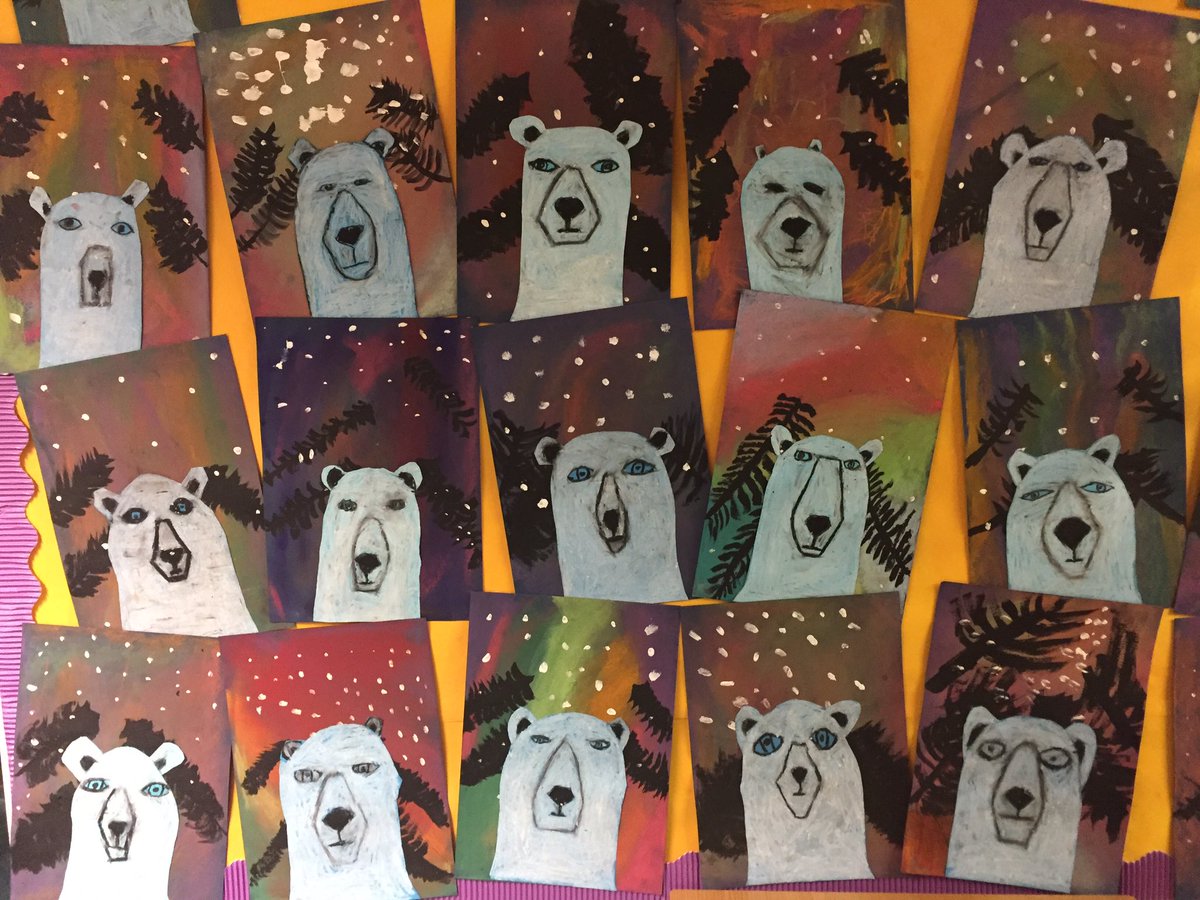 roswatsonc's tweet photo. P5's polar bears! ❄️ https://t.co/uH327O10vF