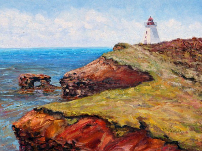 Art_of_Day's tweet photo. "Cap Egmont Lighthouse PEI" oil painting by Terrill Welch @terrillwelch https://t.co/kDl6FO2TWx #TwitterFirstFriday #landscape #painting https://t.co/s1KfqR3TXc