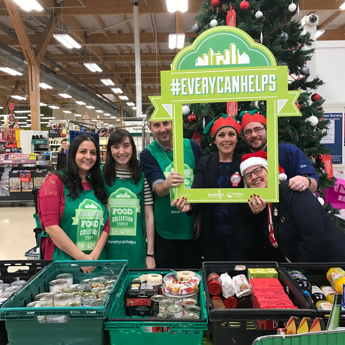 tescoleigh's tweet photo. Food donation well underway 😀 https://t.co/atPeehQAoZ