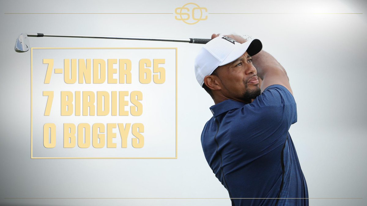 Welcome back, Tiger.

Tiger Woods cards his lowest round in 3 years in Hero World Challenge second round.