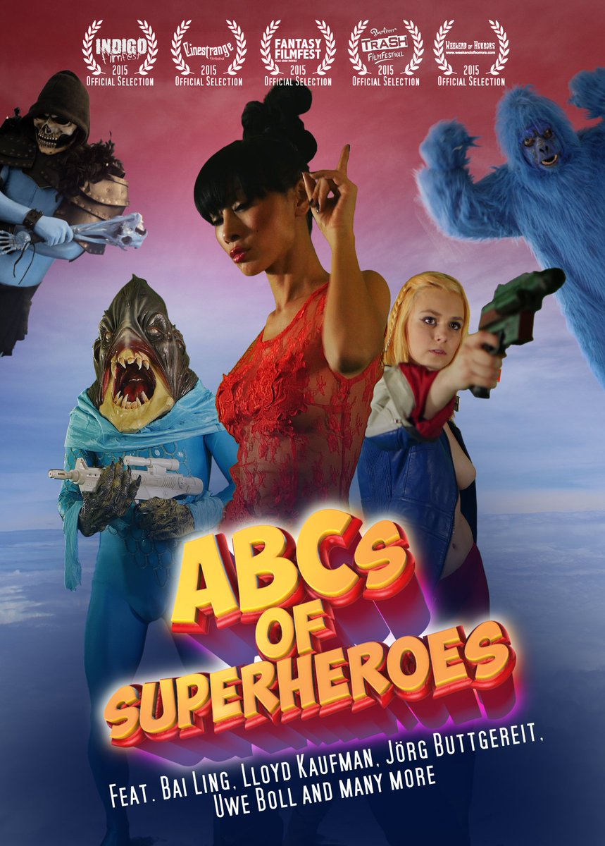 ZinemaZombie's tweet photo. CIERRE CON BROCHE DE ORO | A LAS 3:00 PM | @cinematecadb | ABCs OF SUPERHEROES (Dir. Jens Holzheuer) | #ZZF2016 #VivaLaMuerte https://t.co/ZAtYG41pj4