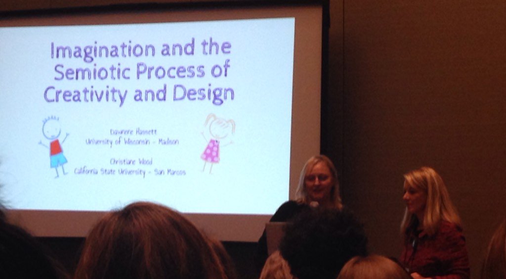 k_silvestri88's tweet photo. @ddhassett #LRA16 #lra2016 teasing apart design, imagination, and creativity with Vygotsky + NLG https://t.co/kNx8Hf3akI