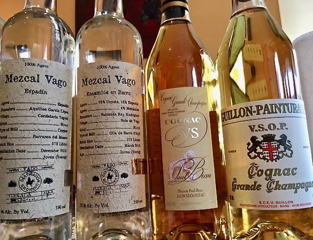 Pouring supreme Mezcal from Vago and classic Cognacs (Paul Beau VS &amp; Guillon-Painturaud VSOP) tonight from 6-8PM.  Not to be missed, folks!