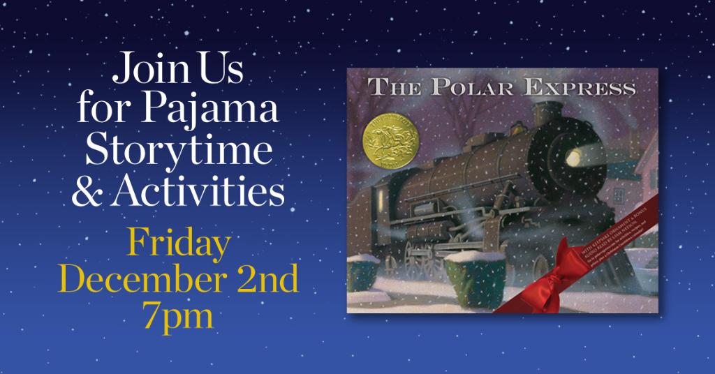Take a ride on #ThePolarExpress <a href="/BN_NoBrunswick/">B&N North Brunswick</a> at 7 PM Join us &amp; wear your PJs!
