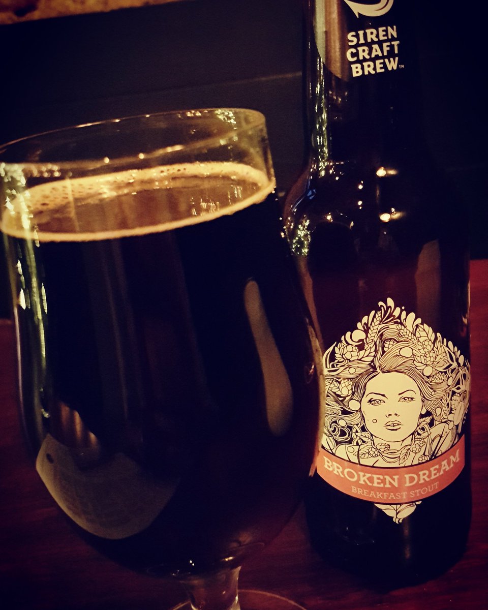 ElementalBrew's tweet image. Staying w/ #DarkBeer Friday on our night off. Amazing @SirenCraftBrew #BreakfastStout @WellandBucket