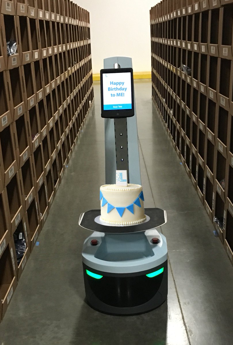 LocusBot's tweet photo. Happy Birthday @LocusRobotics! Another year of incredible progress, innovation, and exciting growth! https://t.co/YZAdAbIZsc
