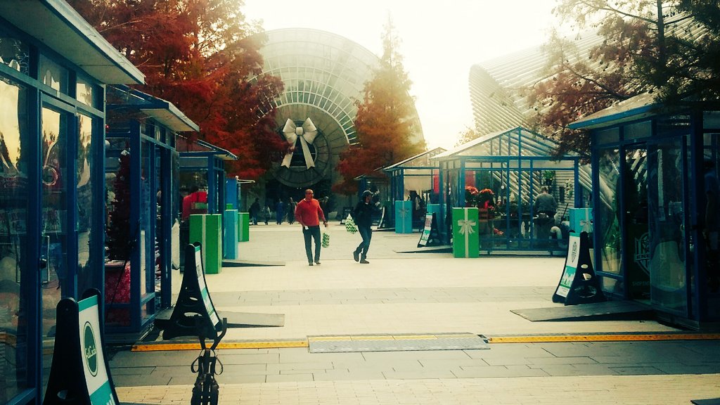 onesmartveggie's tweet photo. Got some shopping done at the @WinterShoppes in @myriadgardens! So cute &amp; fun! 
#shopsmall #shoplocal https://t.co/hVQ9Q1Ikv1