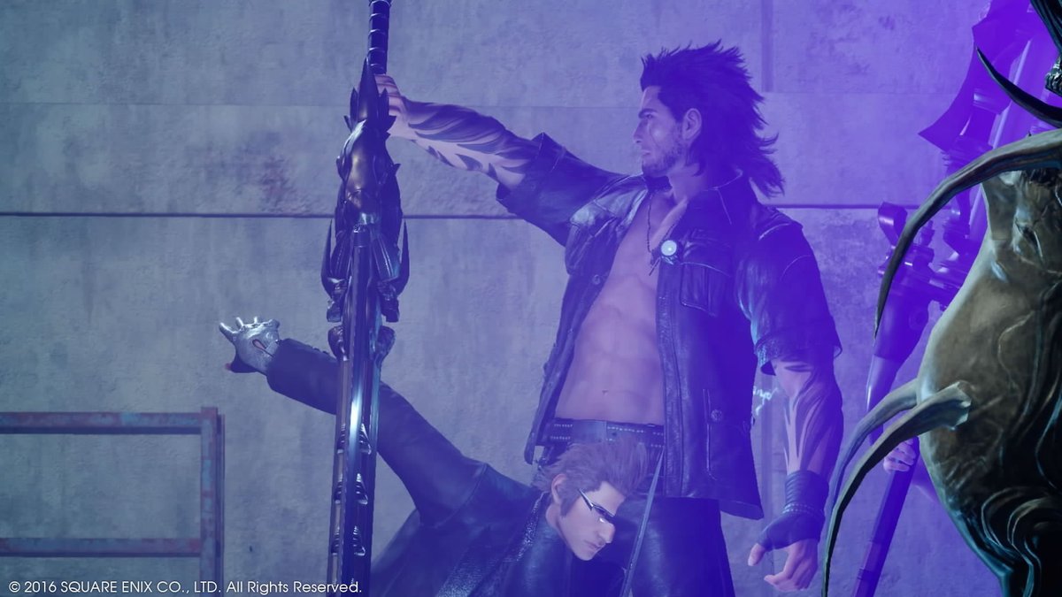 GrieverLioness's tweet photo. 'Why you gotta be so photogenic?' hehe  #FFXV https://t.co/pPCZ5jQRhY