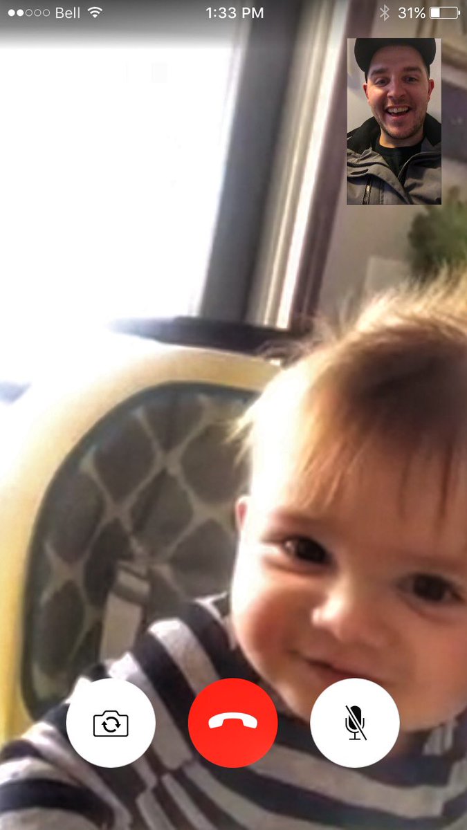 JDfromCJAY's tweet photo. Probably (definitely) the best FaceTime ever! #UncleJD https://t.co/nucZLotcYW