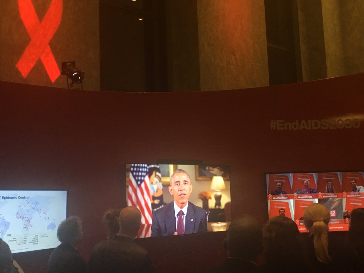 Last night I joined <a href="/RepBarbaraLee/">Rep. Barbara Lee (Archived)</a> @Ros-Lehtinen &amp; Ambassador Birx to recognize #WorldAIDSDay on the Hill. Thanks for your work!