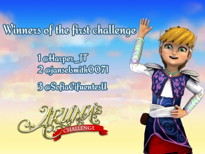 GameGangST1's tweet photo. Congratulations to the winners of the first challenge, you are one step closer to winning @Harper_JT @janselsmith0071 @SofiaCifuentesU https://t.co/b4by5wbP2D
