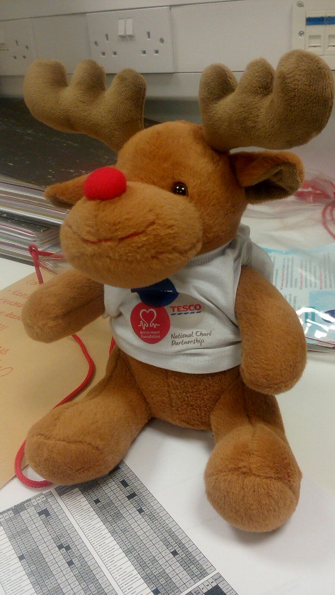 Rudolph is in the building ready for a good nights sleep before his busy day tomorrow 😀