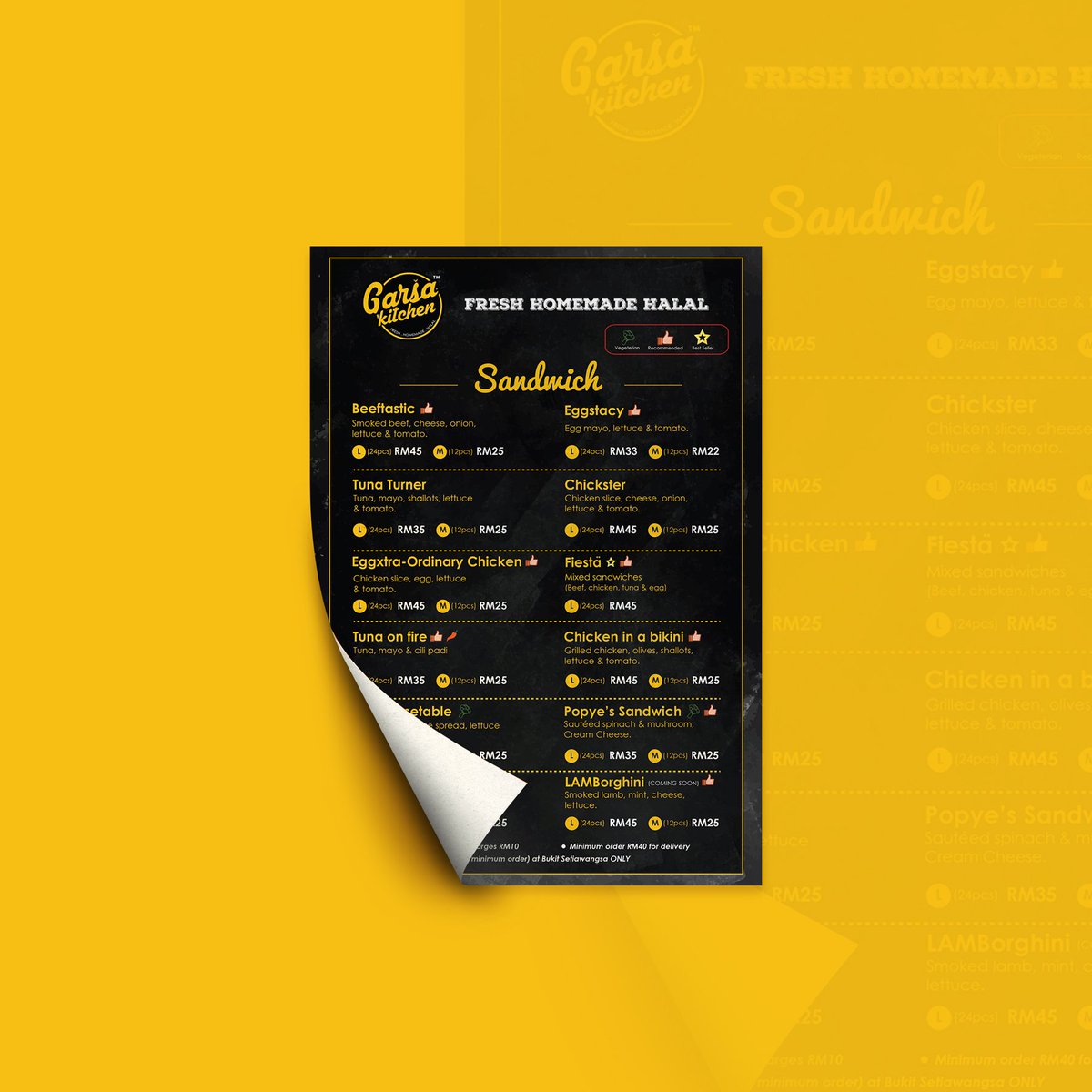 GrafikooMy's tweet photo. "Garsa Kitchen" Menu design &amp; Template design
#grafikoo #template #menu #menudesign #templatedesign
#socialmediaads #adsdesign https://t.co/UcJGkB8trA