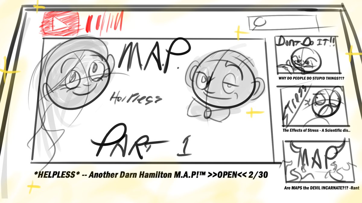 Koolkat1337's tweet photo. Brand new animation happening. This one's a PSA about MAPS. Releasing in about 2 1/2 weeks! #OneMapAtATime https://t.co/jgX0gYqFOW
