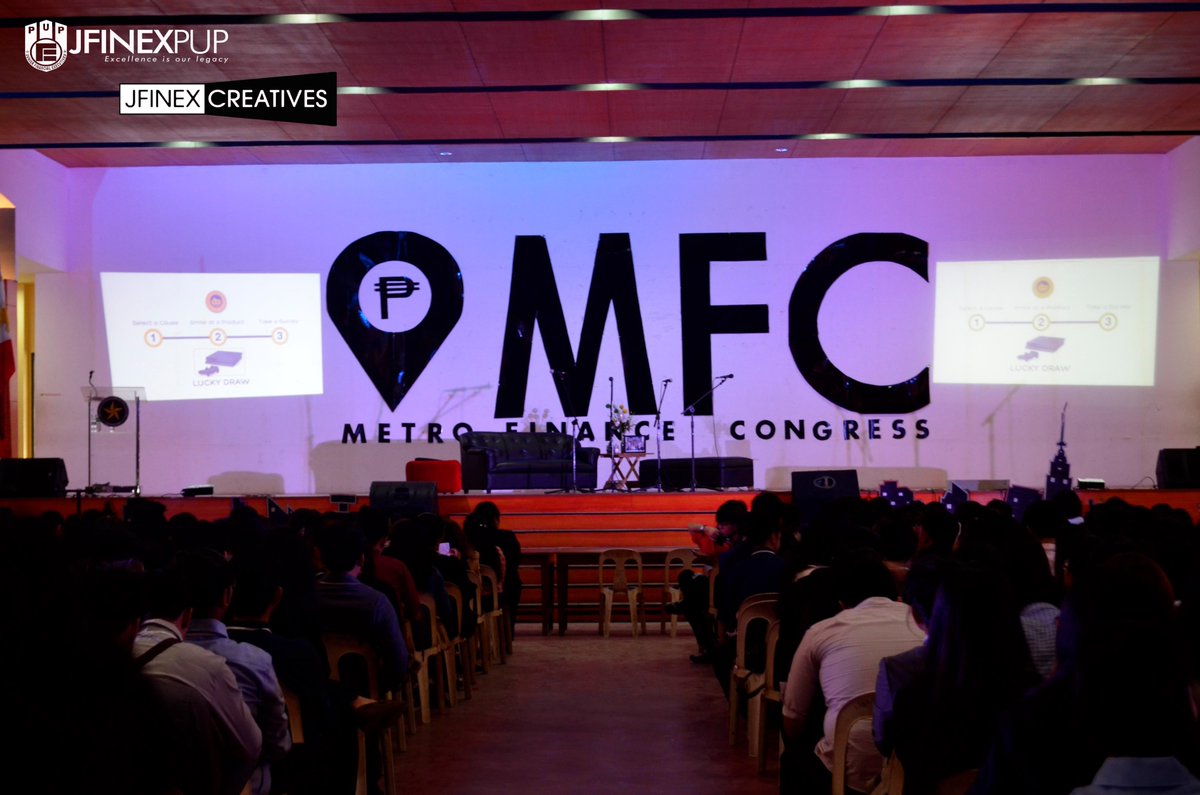 PUPJFINEX's tweet image. Heads up mga Kabangko, The Metro Finance Congress has come! #MFC2016 #JFINEXperience