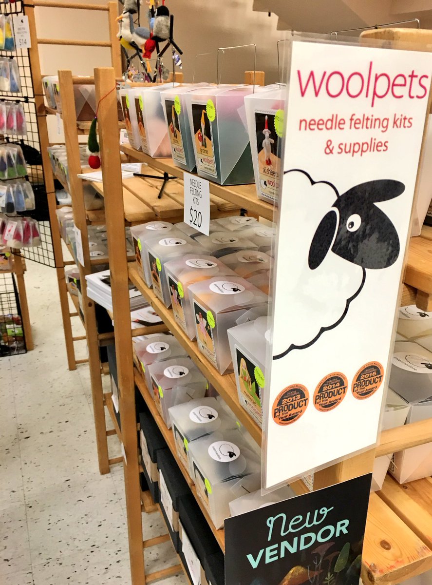 CraftySeattle's tweet image. Give the gift of crafting! Love these make-your-own kits from new vendor @woolpets! #urbancraftuprising #shoplocal #shopcrafty