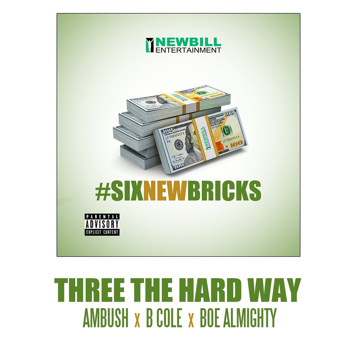 NewbillEnt's tweet photo. Check the new single from the #SixNewBricks EP ft @forrealambush, @bcole206 & @boealmighty Listen now at https://t.co/o0Iip0VfyH https://t.co/6R298i0ACt