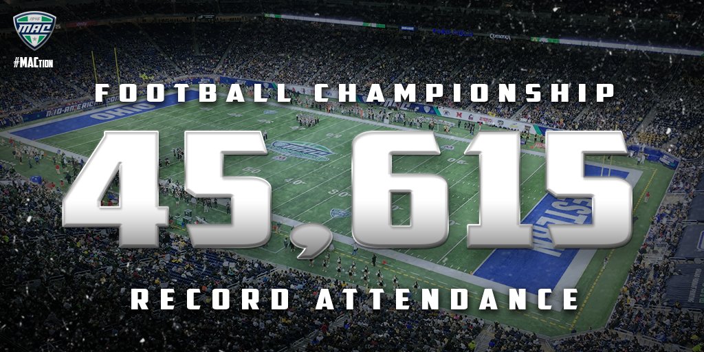 MACSports's tweet photo. Thank you, Fans!
#MACtion https://t.co/9v7EI8HBox