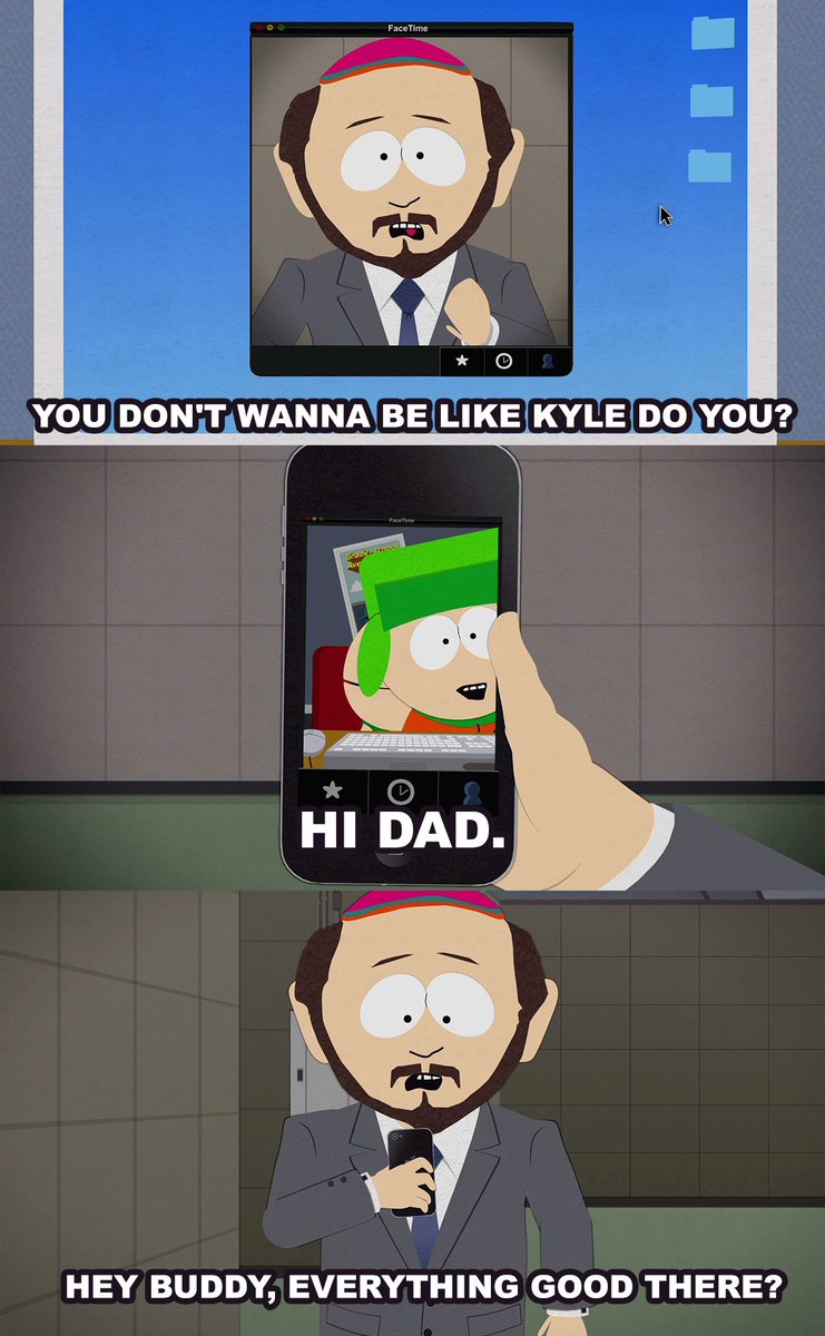 A nightmare on Face Time #SouthPark, image size:741x1200