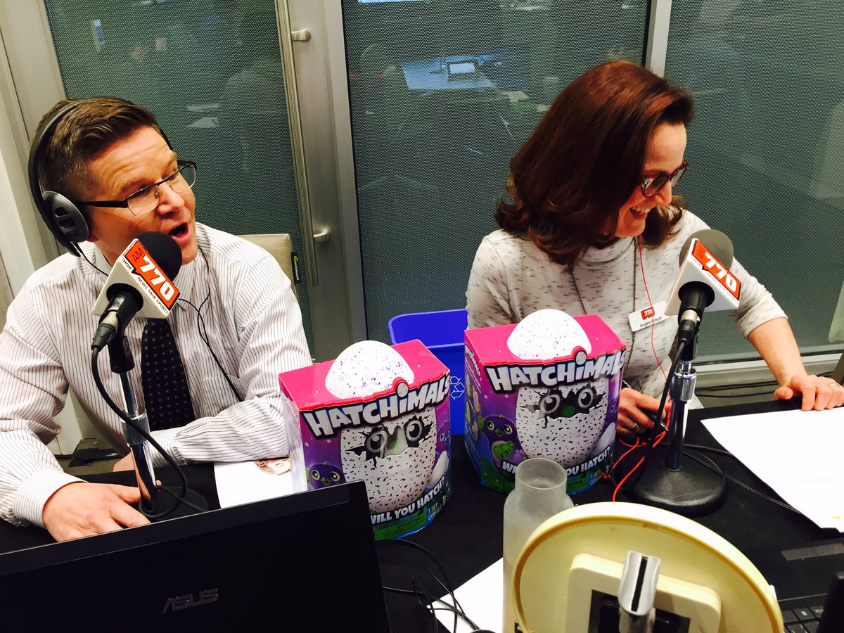 We've got 2 of <a href="/TheHatchimals/">The Hatchimals</a> starting at a $300 bid on Gord and Angela's #FridayFreeForAll #ForTheKids #PledgeDay2016 [CALL 403.974.8255]