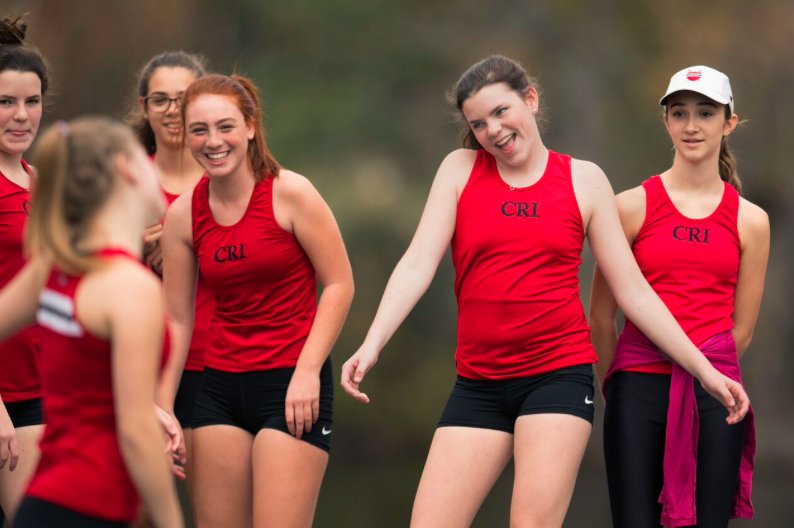 CRIBoston's tweet photo. How the CRI Novice Girls feel on Fridays #CRI365 #RowCRI #Novices #NoviceGirls #Rowing #CoachBode https://t.co/l7aV6L28qf