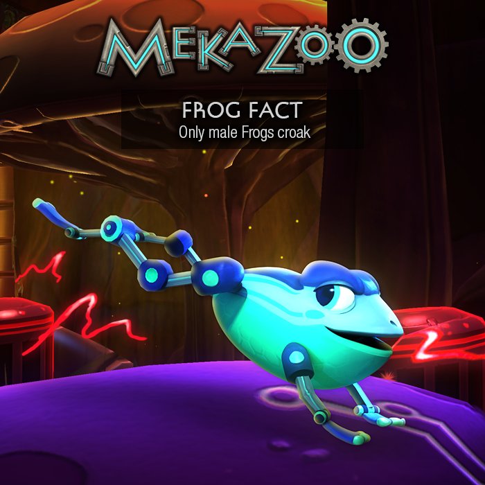 MekazooGame's tweet photo. Another day, another #Mekazoo animal fact! ;) #indiedev #gamedev https://t.co/KD7stJMOff