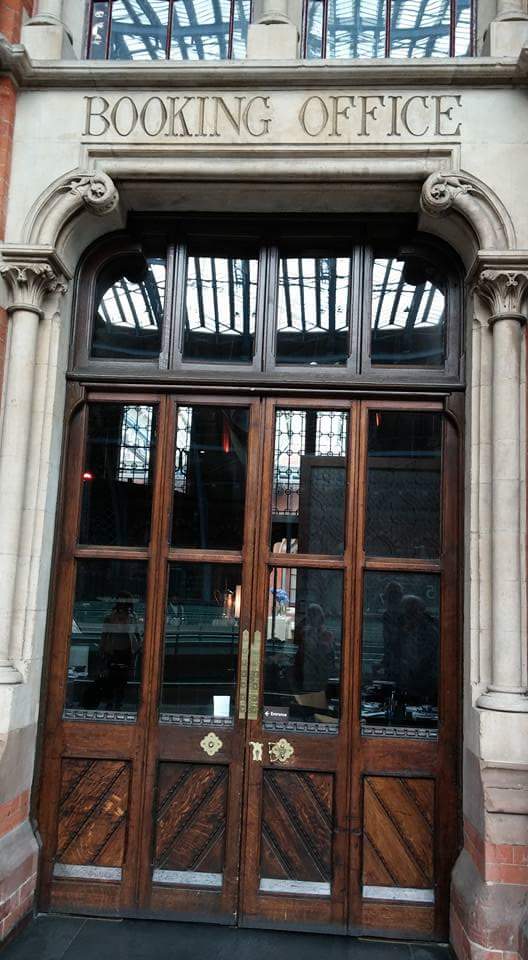 HelSingleton's tweet photo. Some doors: 2 from Yorkshire - shiny and studded at Fountains Abbey, King's Cross station + Syracuse, Sicily #randomdoors @Norman_Frampton https://t.co/DN5n6IqZpP