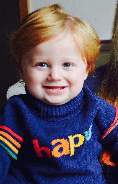 GingerParrotUK's tweet photo. This little redhead is happy as Larry to be Ginger Junior of the Month β it's one-year-old Larry! https://t.co/rb6a3LyBDk #gingerjuniors https://t.co/CeWVru90lc