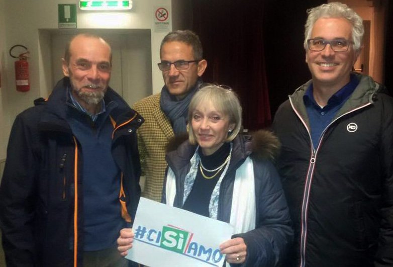 MagdaZanonii's tweet photo. #CiSiamo #bastaunSi @CumianaBasta1Si @CasaSiPiemonte https://t.co/Rk7D6AwVZv