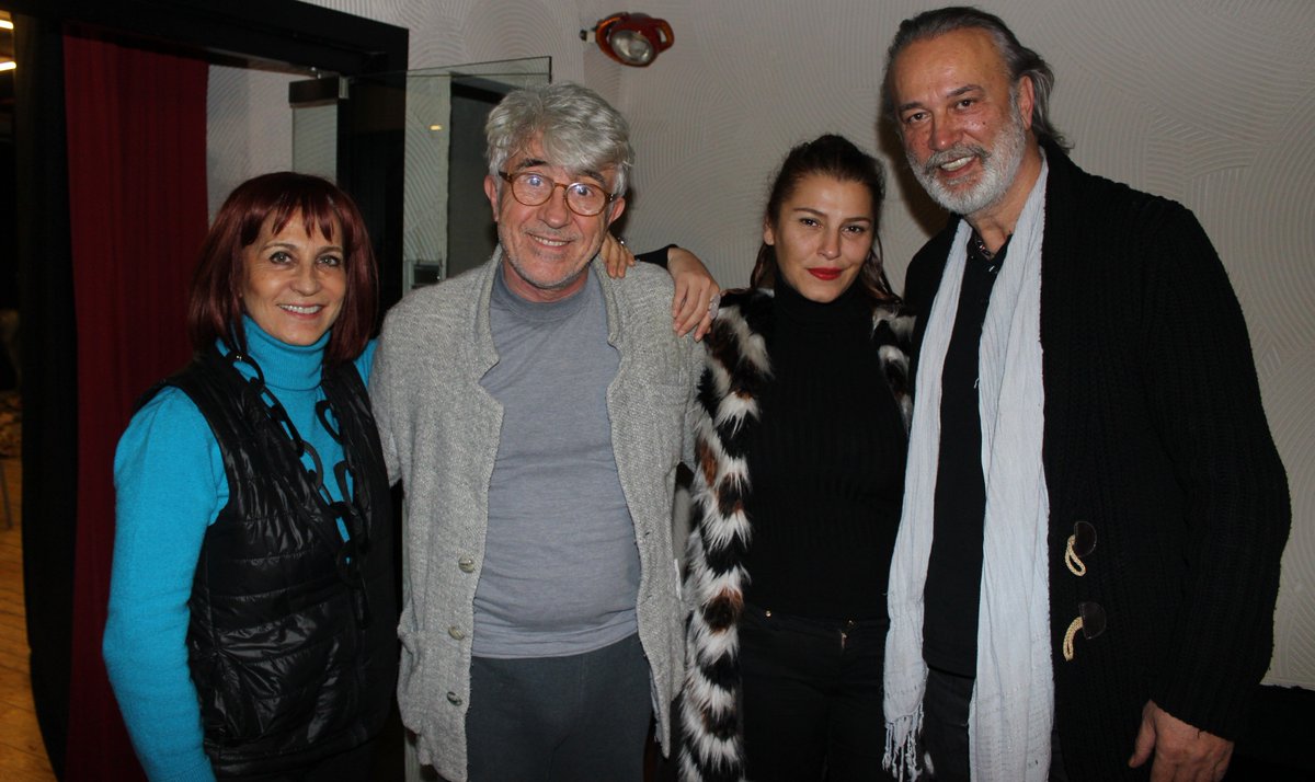 nasuhbektas's tweet photo. "Adam Adam" Nuri Gökaşan'ın harika sunumuyla Bo Studio Sahne'de 
@NGokasan @leventozdilek @bosahne @NiluferBiyikli https://t.co/WLXWVi170Y