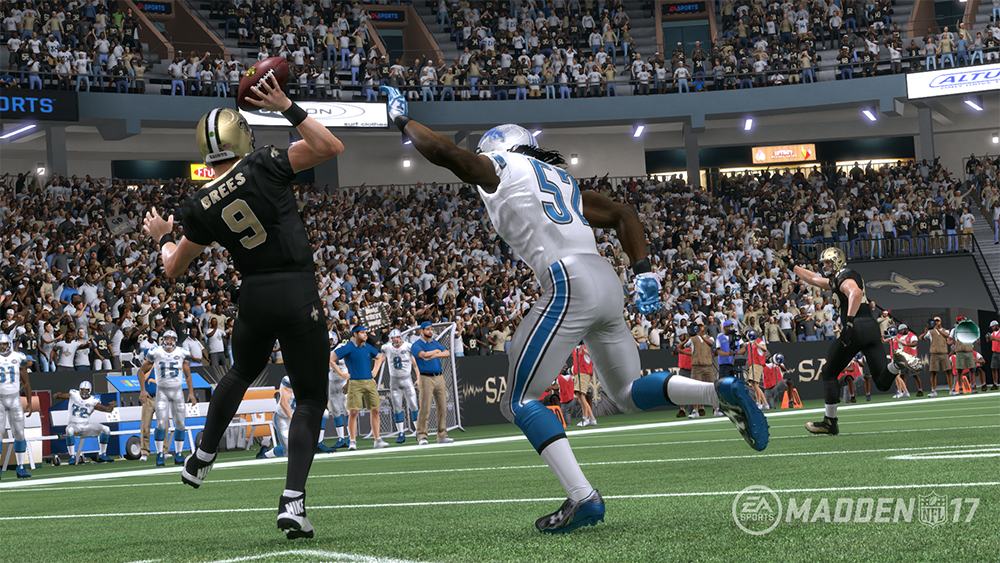 In this week's @EAMaddenNFL simulation, Drew Brees had himself a day.  🎮 bit.ly/DETMadden https://t.co/LTG8fD879K