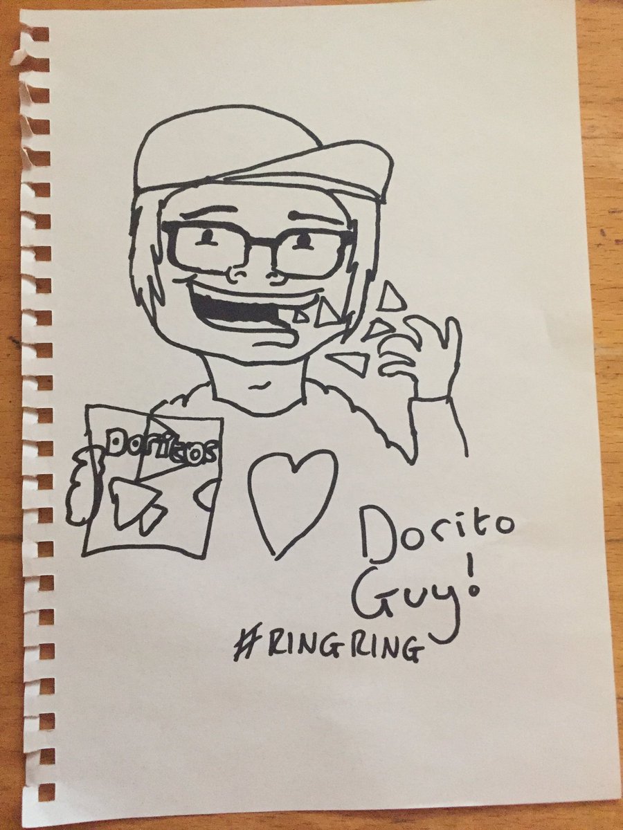 C202Media's tweet photo. Guys keep the #DoritoGuy Fan Art coming in! We ❤️  your creativity! #RINGRING #DONTCHATSHIT @AfghanDan_ https://t.co/CFCRR6QjyC