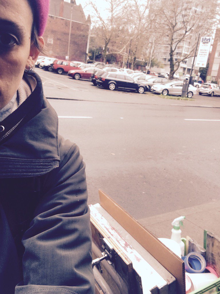 Screenprinters to the streets.