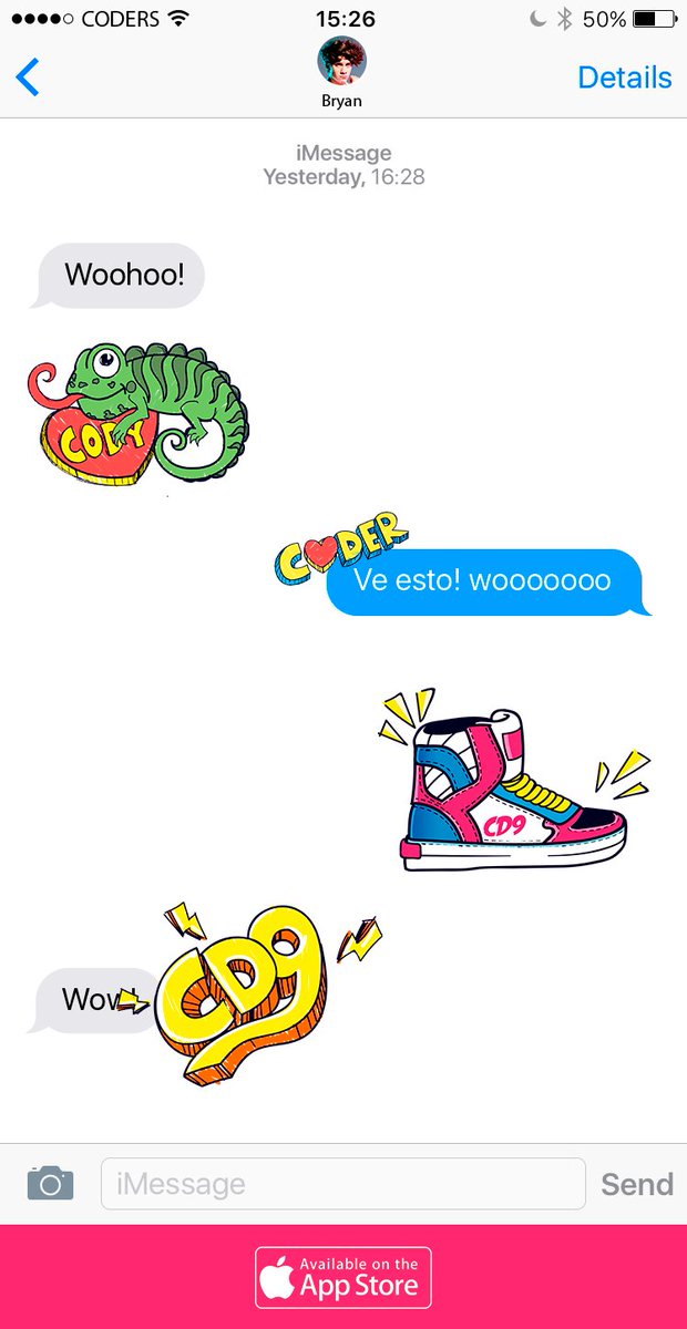 alannavarro's tweet image. Woohoo! #CD9EMOJIS smarturl.it/cd9stickers