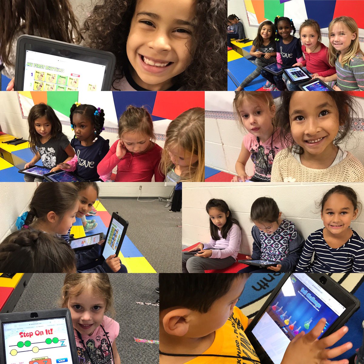 HewittElemMusic's tweet photo. Another great day with @QuaverMusic in @HewittElem Music! Love seeing these students create and learn! @MidwayISD https://t.co/hU7WzhdyTv