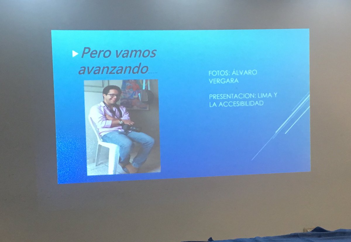 camilaramirezav's tweet photo. Cuanta realidad que Alvaro con S/ de Down cuenta de su experiencia en Lima, Perú. Con su presentación en #META2016, República Dominicana https://t.co/EyDkWDLFT4
