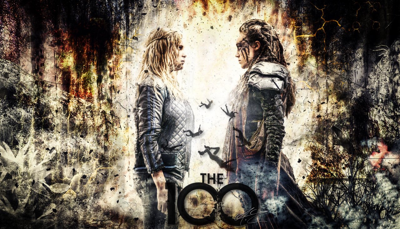 Pile Or Face on Twitter: "Favorite #Wallpaper #Lexa #Clexa #The100 #Cl...