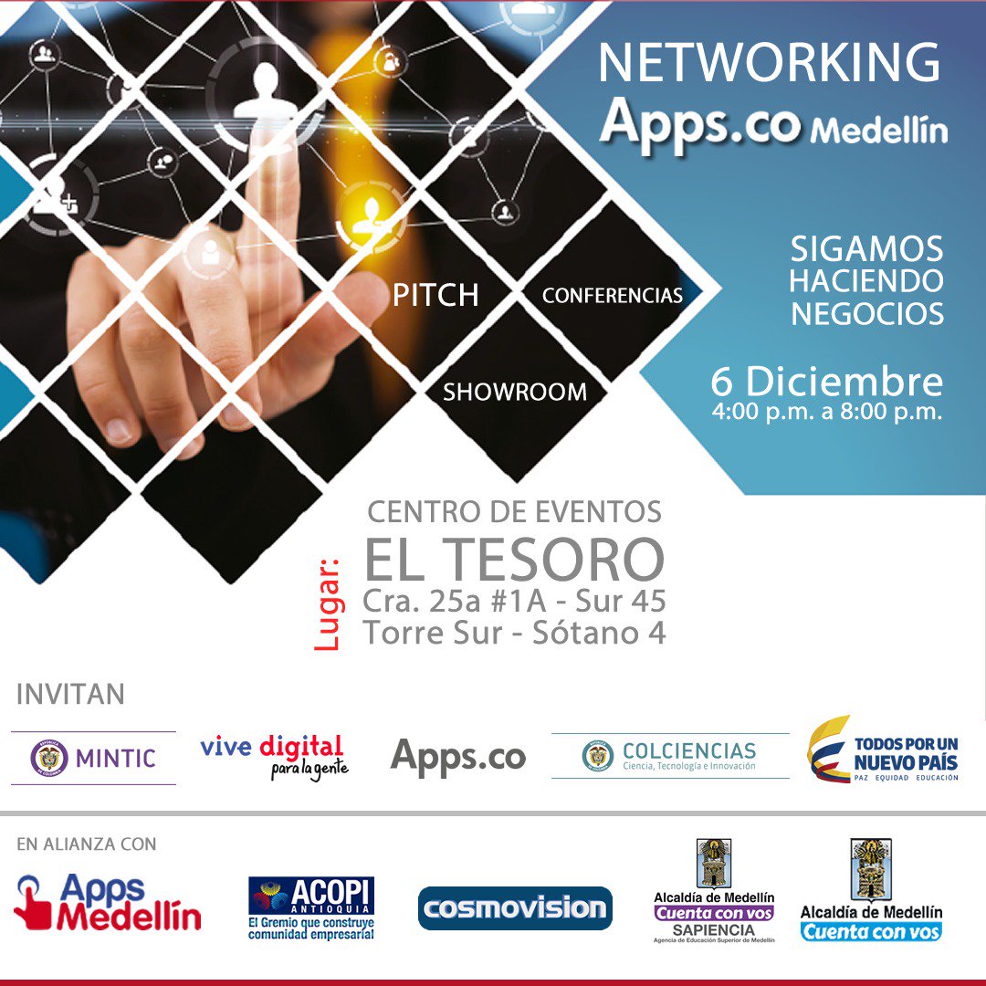 Apps Medellín tweet media