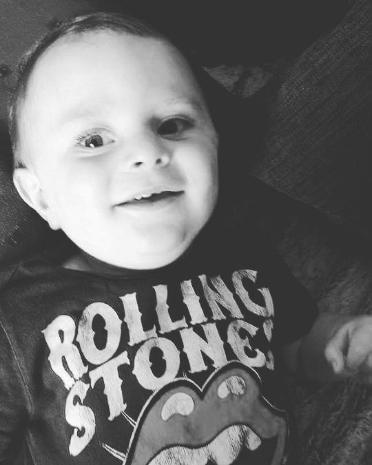 #Rolling Stones takes after his mum #RockandRoll 👊✌👅👅