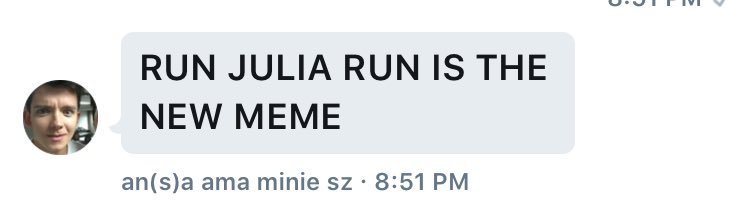 explicandopsq's tweet photo. run julia run https://t.co/3IcyrF3CWm