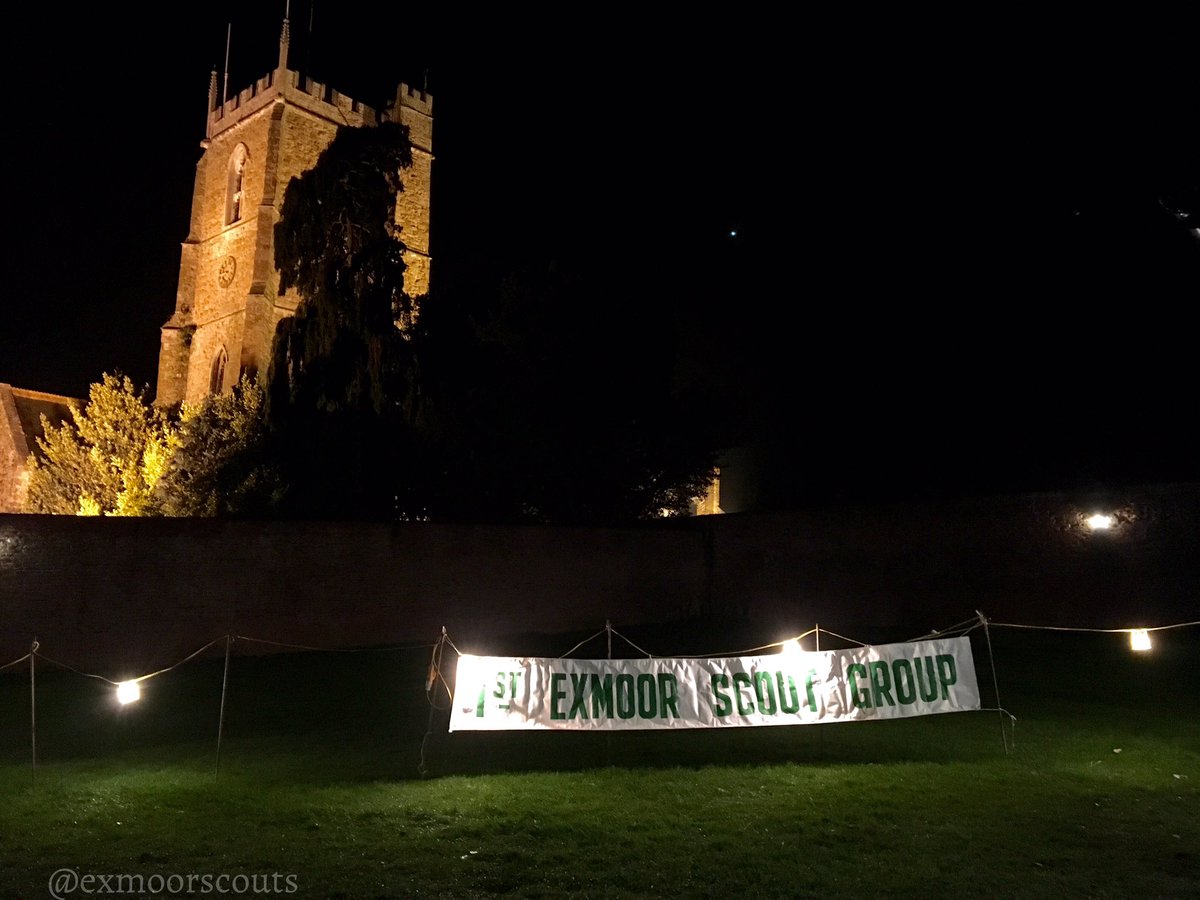 exmoorscouts's tweet photo. Great to see so many people tonight! We'll be serving fresh #pancakes from the Tithe Barn again tomorrow evening!☃️ @DbyCandlelight https://t.co/Uf3yF302fe
