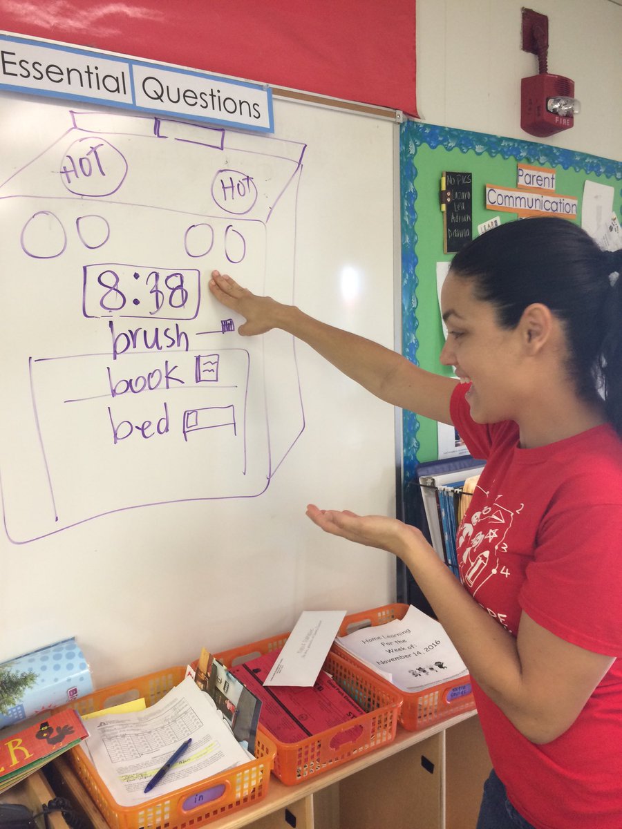 cpe_prek's tweet photo. The 3 Essential B's for bedtime routine:Brush, Book, Bed. Ms. Leslie is eager 2 share with her Lil Wildcats @AileenVega123 @CoralParkElemS https://t.co/xENxFfCW4H