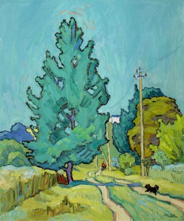 Art_of_Day's tweet photo. "August" oil painting by Ivan Kolisnyk @i_kolisnyk https://t.co/ASWkChHrk3 #TwitterFirstFriday #landscape #art https://t.co/PF8zozRRos