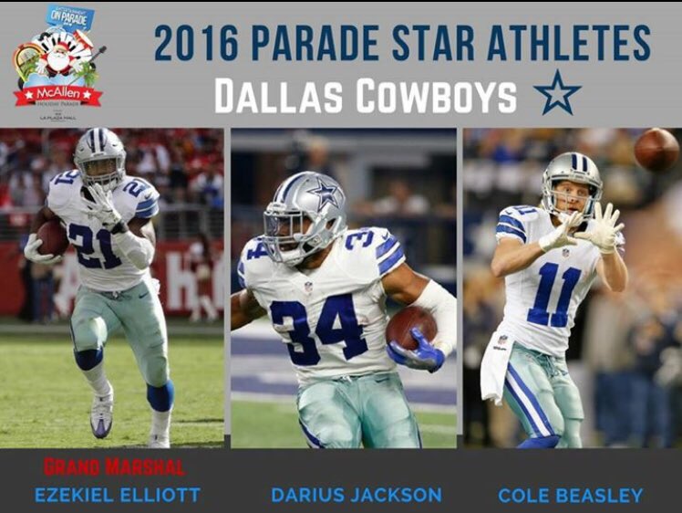aflores_af's tweet photo. @EzekielElliott @Djackson_6  @Bease11 Can't wait 2 see you all 2morrow  @ the #MHP2016... Hey, Santa how about some meet &amp; greet tix! https://t.co/zcEi58itbI