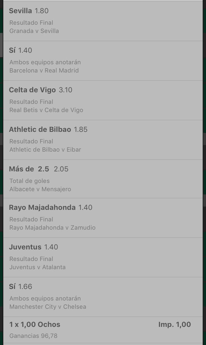 Crazy_Tips_'s tweet photo. Funbet
1€ = 97
SUERTE A TODOS https://t.co/7arjHGbq4K