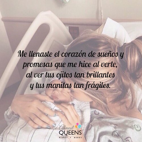 AlmostQBebes's tweet photo. Desde que llegaste a mi vida, mi corazón ya no tiene motivos para sentirse sólo #AlmostQueensBebes https://t.co/aPD1XeJdSu