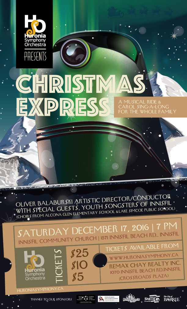 townofinnisfil's tweet photo. Made possible by #InnisfilSpirit funding: @huroniasymphony presents the Christmas Express at #Innisfil Community Church Dec 17 https://t.co/lMWj2r6UWe