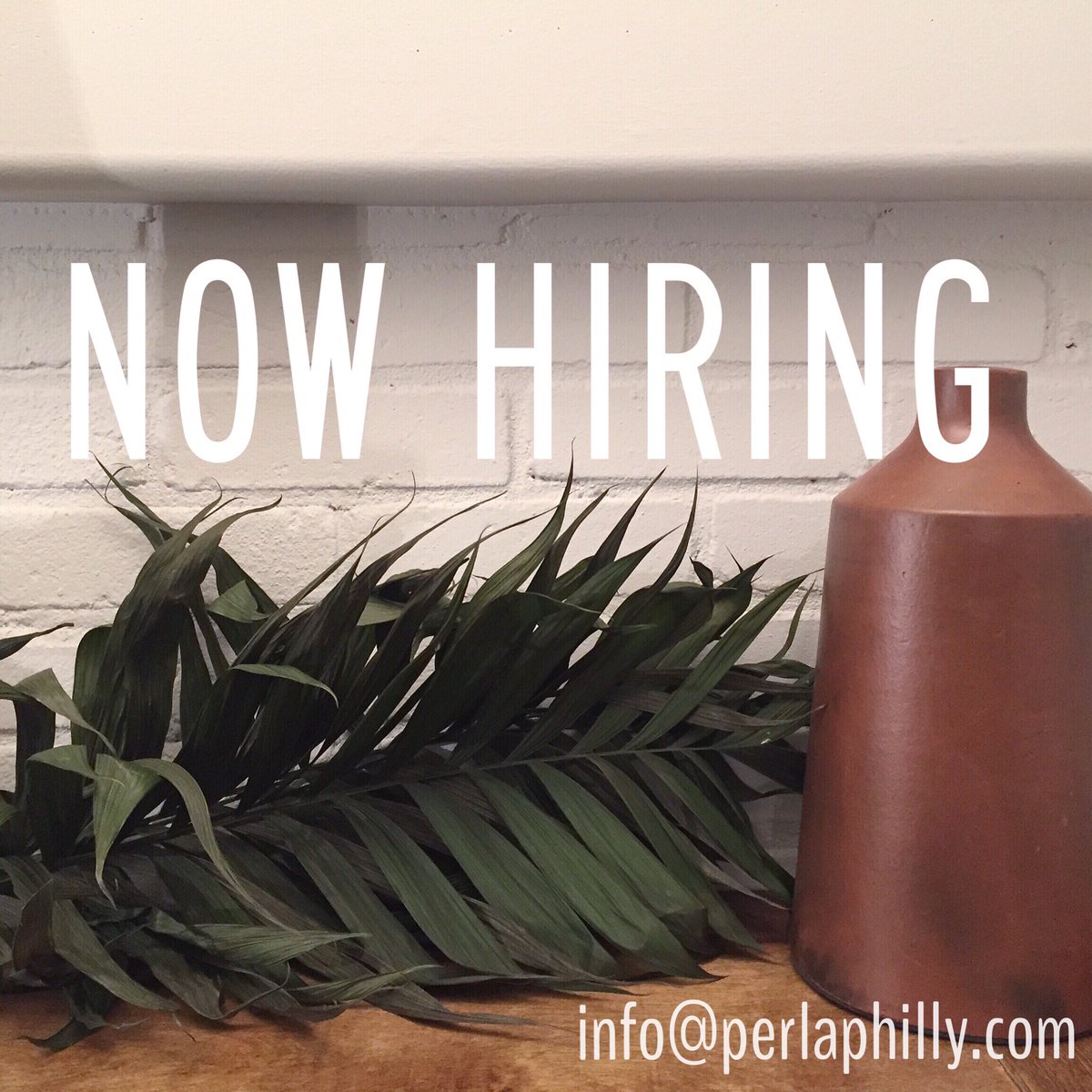 perlaphilly's tweet photo. Perla is seeking a part time, weekend server! Please forward your resume to info@perlaphilly.com https://t.co/Vms8R1e3C8