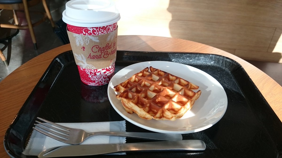 スタバワッフル