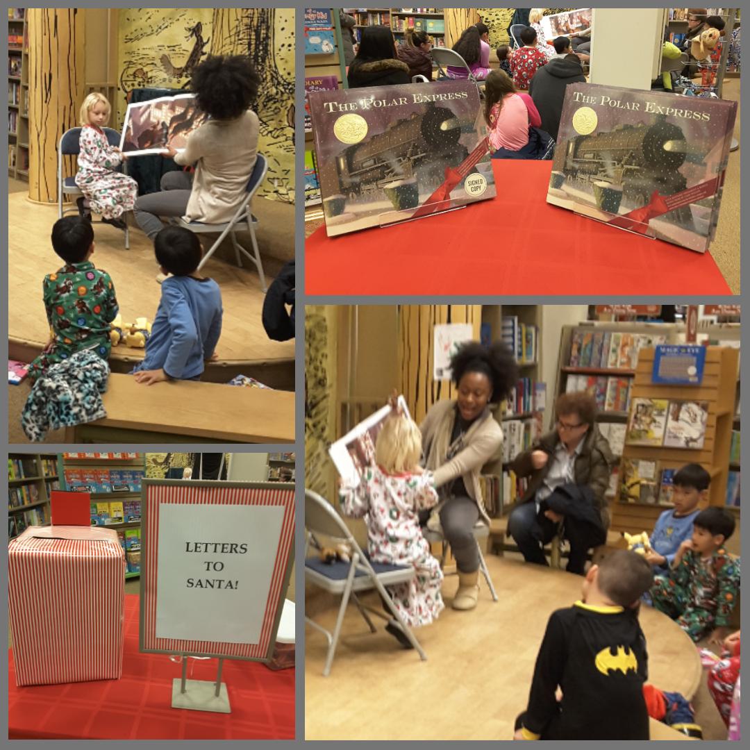 Happening now! #bnnorthbrunswick #bnspired # polarexpress #pajamastorytime #goingonnow